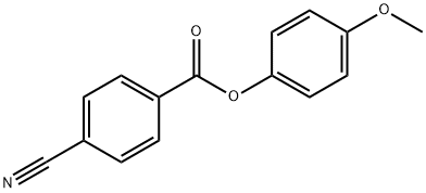 p-Cyanobenzoic acid p-methoxyphenyl ester
