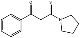 Pyrrolidine,  1-(3-oxo-3-phenyl-1-thioxopropyl)-  (9CI)