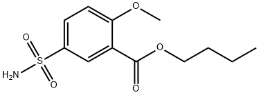 butyl 5-sulphamoyl-o-anisate