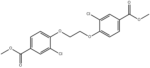 dimethyl 4,4'-[1,2-ethanediylbis(oxy)]bis[3-chlorobenzoate]