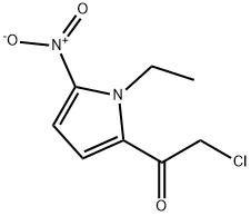 Ethanone, 2-chloro-1-(1-ethyl-5-nitro-1H-pyrrol-2-yl)- (9CI)
