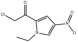 Ethanone, 2-chloro-1-(1-ethyl-4-nitro-1H-pyrrol-2-yl)- (9CI)