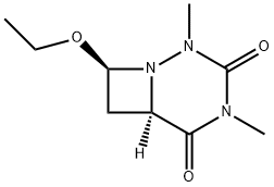 1,2,4-Triazabicyclo[4.2.0]octane-3,5-dione,8-ethoxy-2,4-dimethyl-,trans-(9CI)