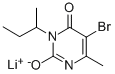 5-bromo-3-sec-butyl-6-methylpyrimidine-2,4(1H,3H)-dione, lithium salt