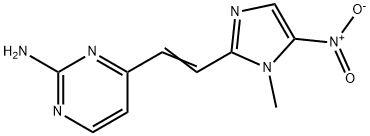 4-[2-(1-Methyl-5-nitro-1H-imidazol-2-yl)ethenyl]-2-pyrimidinamine