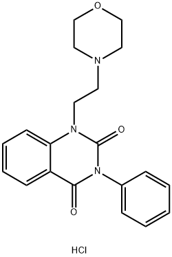 1-[2-morpholinoethyl]-3-phenylquinazoline-2,4(1H,3H)-dione monohydrochloride