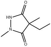 3,5-Pyrazolidinedione,  4-ethyl-1,4-dimethyl-