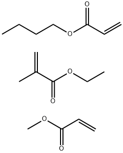 2-甲基-2-丙烯酸乙酯与2-丙烯酸丁酯和2-丙烯酸甲酯的聚合物
