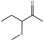 2-Pentanone, 3-(methylthio)- (9CI)