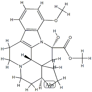 (3S,16S)-17α,21-Epoxy-14,15-dihydro-14α-hydroxy-12-methoxyeburnamenine-14-carboxylic acid methyl ester