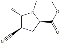 Proline, 4-cyano-1,5-dimethyl-, methyl ester, (2-alpha-,4-alpha-,5-ba-)- (9CI)