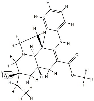 2,3-Didehydro-7-ethyl-7α-hydroxy-20,21-dinoraspidospermidine-3-carboxylic acid methyl ester
