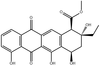 (1R,2R,4R)-2-Ethyl-1,2,3,4,6,11-hexahydro-2,4,5,7-tetrahydroxy-6,11-dioxo-1-naphthacenecarboxylic acid methyl ester
