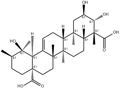 (4R)-2α,3β,19α-Trihydroxyurs-12-ene-23,28-dioic acid