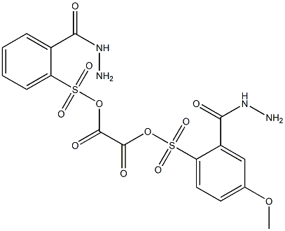 Oxalic acid 1-[N'-(p-methoxyphenylsulfonyl) hydrazide]2-(N'-phenylsulfonyl hydrazide)