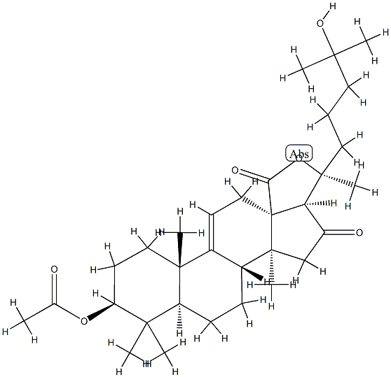 3β-(Acetyloxy)-20,25-dihydroxy-16-oxo-5α-lanost-9(11)-en-18-oic acid 18,20-lactone