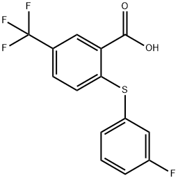 2-((3-氟苯基)硫代)-5-(三氟甲基)苯甲酸