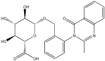 2'-hydroxymethylmethaqualone glucuronide