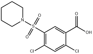 2,4-二氯-5-(哌啶-1-磺酰基)-苯甲酸