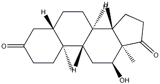 12α-Hydroxy-5α-androstane-3,17-dione