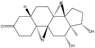 12β,17β-Dihydroxy-5α-androstan-3-one