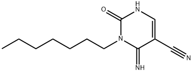 3-n-Heptyl-5-cyanocytosine