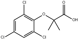Propanoic acid, 2-Methyl-2-(2,4,6-trichlorophenoxy)-