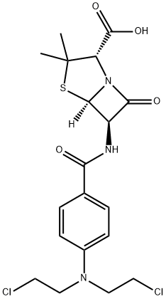 6α-[[4-[Bis(2-chloroethyl)amino]benzoyl]amino]penicillanic acid