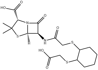 6α-[[[[2-[(Carboxymethyl)thio]cyclohexyl]thio]acetyl]amino]penicillanic acid