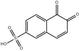 5,6-dihydro-5,6-dioxo-2-naphthalenesulfonic acid