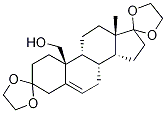 3,3,17,17-Bis(ethylenedioxy)-19-hydroxyandrost-5-ene-19-d2