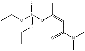 Phosphoric acid diethyl=2-(dimethylcarbamoyl)-1-methylvinyl ester