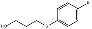 1-Propanol, 3-[(4-bromophenyl)thio]-