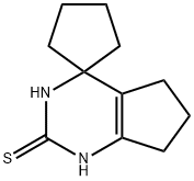 3,5,6,7-Tetrahydrospiro[4H-cyclopentapyrimidine-4,1'-cyclopentane]-2(1H)-thione