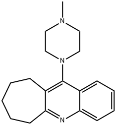 7,8,9,10-Tetrahydro-11-(4-methyl-1-piperazinyl)-6H-cyclohepta[b]quinoline