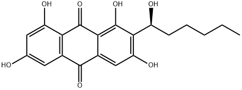 1,3,6,8-四羟基-2-(1-羟基己基)-蒽醌