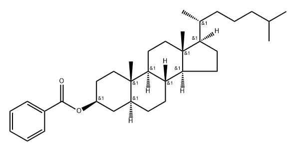 5α-Cholestan-3β-ol benzoate