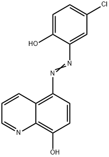 5-[(5-氯-2-羟基苯基)偶氮]喹啉-8-醇