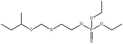 Thiophosphoric acid O,O-diethyl O-[2-[(sec-butoxymethyl)thio]ethyl] ester