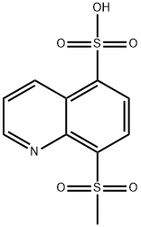 5-Quinolinesulfonic  acid,  8-(methylsulfonyl)-