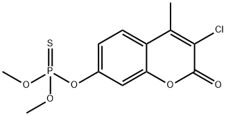 3-CHLORO-7-DIMETHOXYTHIOPHOSPHORYLOXY-4-METHYL COURMAIN