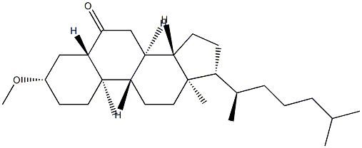 3β-Methoxy-5α-cholestan-6-one