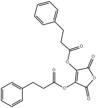 [2,5-dioxo-4-(3-phenylpropanoyloxy)-3-furyl] 3-phenylpropanoate