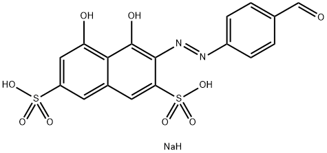 3-[(4-Formylphenyl)azo]-4,5-dihydroxy-2,7-naphthalenedisulfonic acid disodium salt