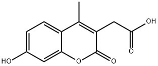 7-羟基-4-甲基香豆素-3-乙酸