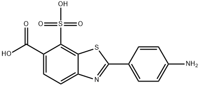 2-(4-aminophenyl)-7-sulfobenzo[d]thiazole-6-carboxylicacid