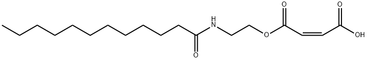 (Z)-2-Butenedioic acid hydrogen 1-[2-[(1-oxododecyl)amino]ethyl] ester