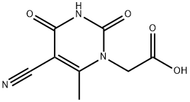 2-[5-氰基-6-甲基-2,4-二氧-3,4-二氢-1(2H)-嘧啶基]乙酸
