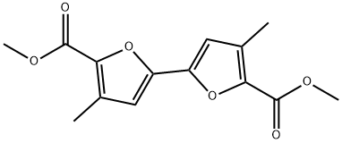 4,4'-Dimethyl[2,2'-bifuran]-5,5'-dicarboxylic acid dimethyl ester