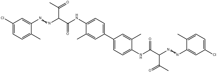 N,N'-(3,3'-dimethyl[1,1'-biphenyl]-4,4'-diyl)bis[2-[(5-chloro-o-tolyl)azo]-3-oxobutyramide]
